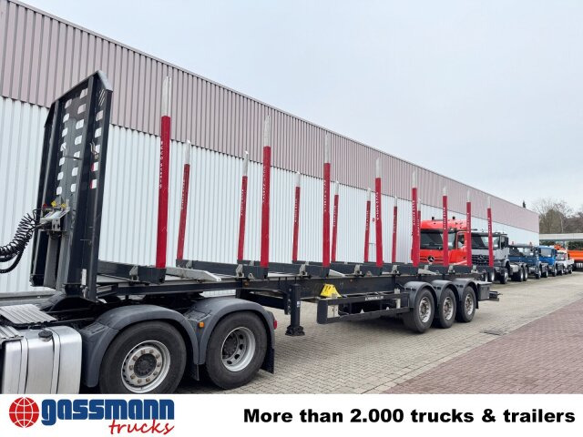 Schwarzmüller 3-Achs Holzauflieger, Liftachse, MEHRFACH - Polprikolica za prevoz lesa: slika 4 Schwarzmüller 3-Achs Holzauflieger, Liftachse, MEHRFACH - Polprikolica za prevoz lesa: slika 4