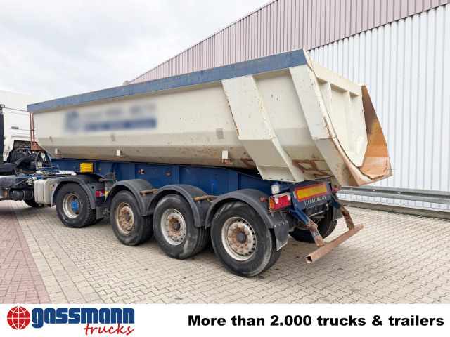 Schwarzmüller HKS 3/E-S1, Liftachse, Stahlmulde, ca. 25m³ - Kiper polprikolica: slika 4 Schwarzmüller HKS 3/E-S1, Liftachse, Stahlmulde, ca. 25m³ - Kiper polprikolica: slika 4