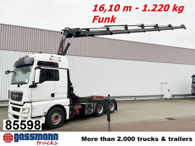 MAN TGX 26.480 6x4 BLS mit Kran Hiab 288E-6 Hipro, - Vlačilec: slika 1 MAN TGX 26.480 6x4 BLS mit Kran Hiab 288E-6 Hipro, - Vlačilec: slika 1