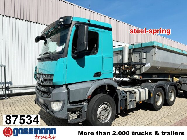 Mercedes-Benz Arocs 3343 S 6x4, Full Steel, 3x Vorhanden! - Vlačilec: slika 1 Mercedes-Benz Arocs 3343 S 6x4, Full Steel, 3x Vorhanden! - Vlačilec: slika 1