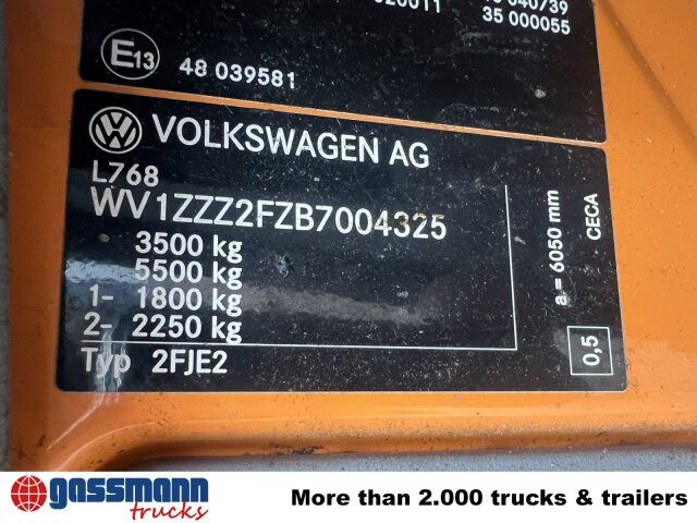 Volkswagen Crafter 2.5 TDI 4x2 Doka, Meiller Kipper - Tovornjak prekucnik: slika 2 Volkswagen Crafter 2.5 TDI 4x2 Doka, Meiller Kipper - Tovornjak prekucnik: slika 2