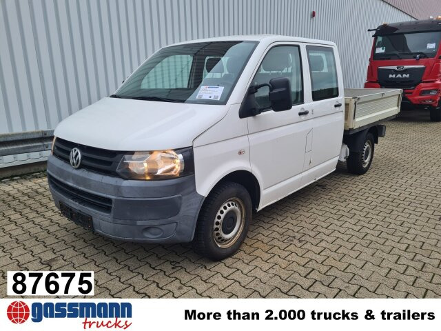 Volkswagen T5 Doka 4x2, 2.0 ltr. TDI Pritsche - Dostavno vozilo s kesonom, Dostavno vozilo z dvojno kabino: slika 1 Volkswagen T5 Doka 4x2, 2.0 ltr. TDI Pritsche - Dostavno vozilo s kesonom, Dostavno vozilo z dvojno kabino: slika 1