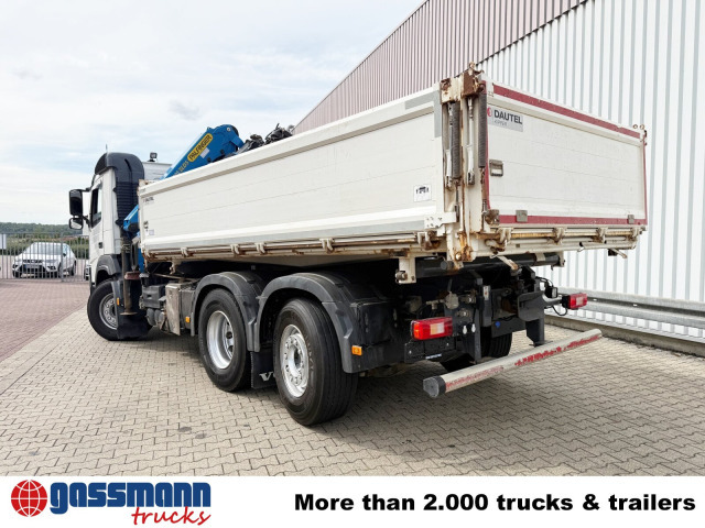 Tovornjak prekucnik, Tovornjak z dvigalom Volvo FM 460 6x2, Lenk-/Liftachse, Alu-Bordwände,: slika 13