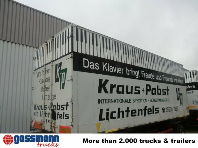 WB Wechselbrücke Koffer, 12x VORHANDEN! - Kontejnerski tovornjak/ Tovornjak z zamenljivim tovoriščem: slika 2 WB Wechselbrücke Koffer, 12x VORHANDEN! - Kontejnerski tovornjak/ Tovornjak z zamenljivim tovoriščem: slika 2