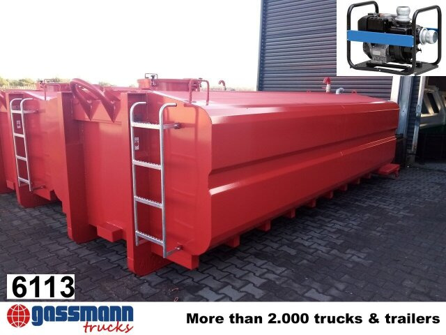 Wassertank-Abrollbehälter ca. 13m³/12.700L - Abrol kontejner: slika 1 Wassertank-Abrollbehälter ca. 13m³/12.700L - Abrol kontejner: slika 1