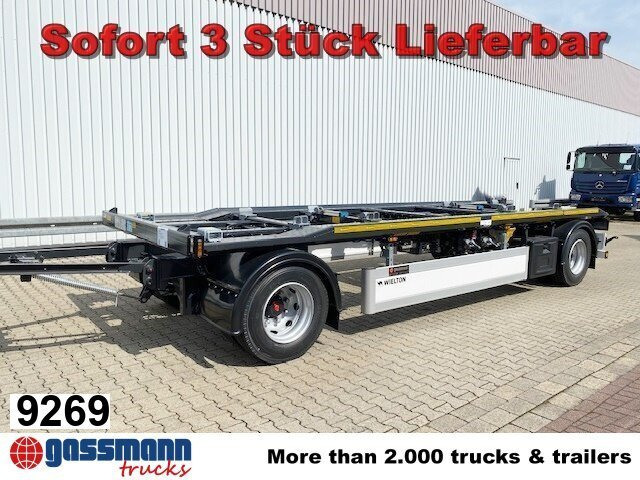 Wielton PS2P70B Abrollanhänger bis 7,25 m Behälter - Abrol/ Samonakladalec prikolica: slika 1 Wielton PS2P70B Abrollanhänger bis 7,25 m Behälter - Abrol/ Samonakladalec prikolica: slika 1
