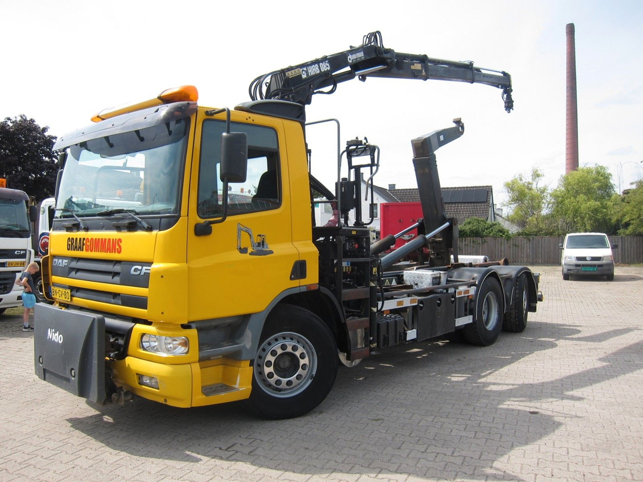 DAF CF 75 310 6X2*4 Hiab Kran Haken Manual Funk E3 - Kotalni prekucni tovornjak, Tovornjak z dvigalom: slika 2 DAF CF 75 310 6X2*4 Hiab Kran Haken Manual Funk E3 - Kotalni prekucni tovornjak, Tovornjak z dvigalom: slika 2