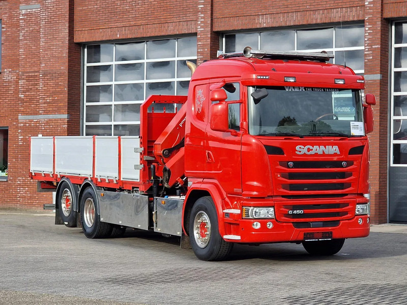 Scania G450 6x2*4 - HMF 2620 K5 Crane with remote - Retarder - Steering axle - Tovornjak z dvigalom: slika 2 Scania G450 6x2*4 - HMF 2620 K5 Crane with remote - Retarder - Steering axle - Tovornjak z dvigalom: slika 2