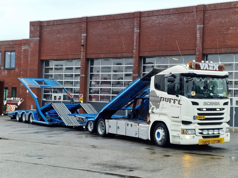 Scania R450 6x2 Trucktransporter GS Meppel + Trailer 2008 - Perfect condition - Retarder - Tovornjak avtotransporter: slika 1 Scania R450 6x2 Trucktransporter GS Meppel + Trailer 2008 - Perfect condition - Retarder - Tovornjak avtotransporter: slika 1