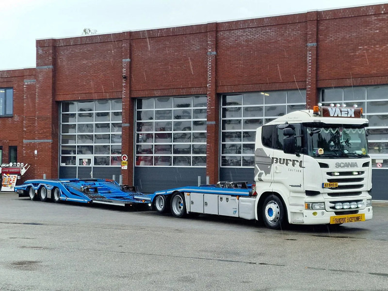 Scania R450 6x2 Trucktransporter GS Meppel + Trailer 2008 - Perfect condition - Retarder - Tovornjak avtotransporter: slika 2 Scania R450 6x2 Trucktransporter GS Meppel + Trailer 2008 - Perfect condition - Retarder - Tovornjak avtotransporter: slika 2