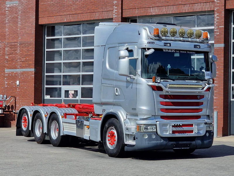 Scania R490 8x4*4 - HIAB XR24SL58 24T hooklift - Euro 6 - Full air - Steering axle - Kotalni prekucni tovornjak: slika 3 Scania R490 8x4*4 - HIAB XR24SL58 24T hooklift - Euro 6 - Full air - Steering axle - Kotalni prekucni tovornjak: slika 3