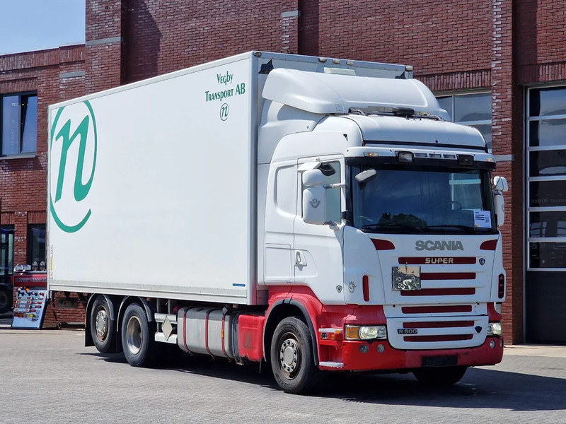 Scania R500 V8 Highline 6x2*4 - Box with side doors - Loadlift - Manual gearbox with retarder - Full air - Steering axle - Tovornjak zabojnik: slika 1 Scania R500 V8 Highline 6x2*4 - Box with side doors - Loadlift - Manual gearbox with retarder - Full air - Steering axle - Tovornjak zabojnik: slika 1