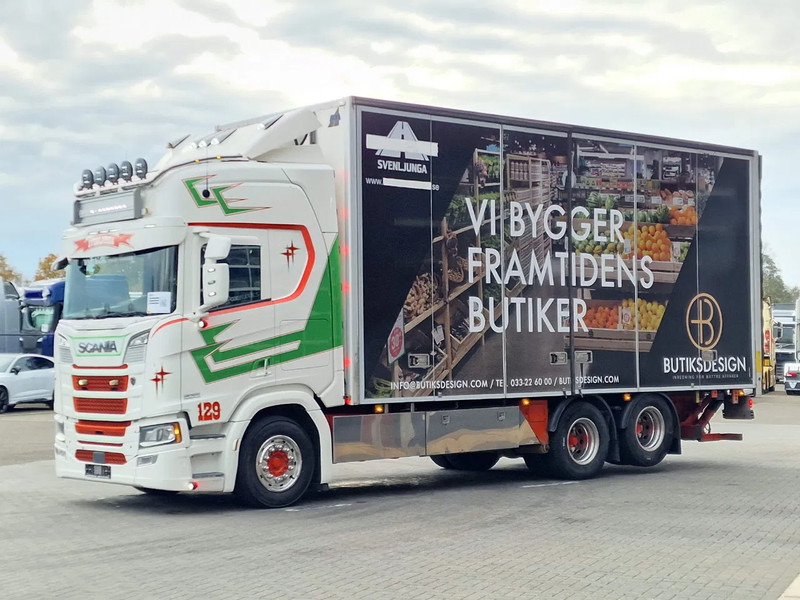 Scania R580 V8 NGS Highline 6x2 - Box with sidedoors - Loadlift - Retarder - Full air - 475 wb - Tovornjak zabojnik: slika 3 Scania R580 V8 NGS Highline 6x2 - Box with sidedoors - Loadlift - Retarder - Full air - 475 wb - Tovornjak zabojnik: slika 3