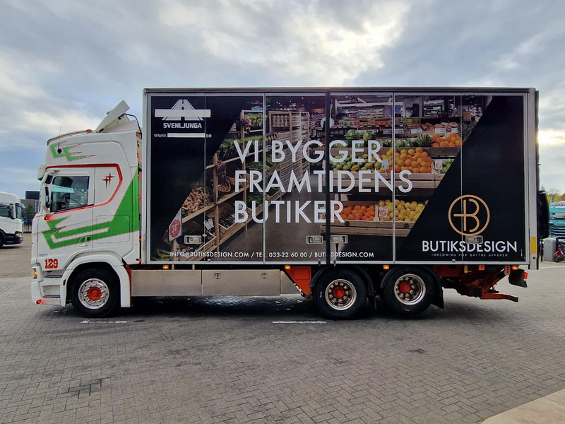 Scania R580 V8 NGS Highline 6x2 - Box with sidedoors - Loadlift - Retarder - Full air - 475 wb - Tovornjak zabojnik: slika 5 Scania R580 V8 NGS Highline 6x2 - Box with sidedoors - Loadlift - Retarder - Full air - 475 wb - Tovornjak zabojnik: slika 5