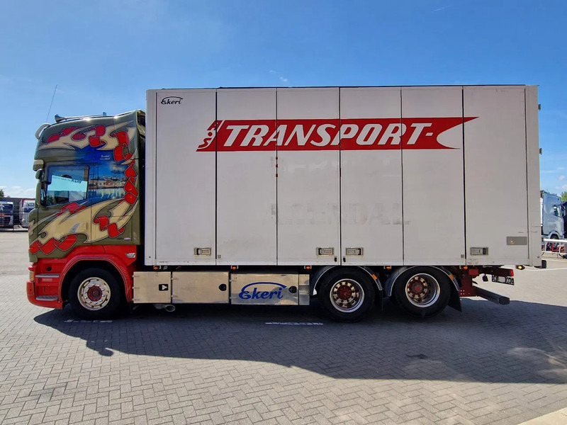 Scania R580 V8 Topline 6x2 - Box with sidedoors - Retarder - Full air - 4.55WB - Tovornjak zabojnik: slika 4 Scania R580 V8 Topline 6x2 - Box with sidedoors - Retarder - Full air - 4.55WB - Tovornjak zabojnik: slika 4