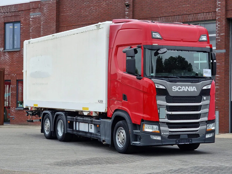 Scania S500 NGS B6X2NB BDF / Box / Loadinglift / Full air / retarder - Tovornjak zabojnik: slika 1 Scania S500 NGS B6X2NB BDF / Box / Loadinglift / Full air / retarder - Tovornjak zabojnik: slika 1