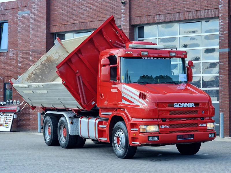 Scania T124-420 6x4 - Tipper - Retarder - Full steel - HUB Reduction - Manual gearbox - Tovornjak prekucnik: slika 2 Scania T124-420 6x4 - Tipper - Retarder - Full steel - HUB Reduction - Manual gearbox - Tovornjak prekucnik: slika 2