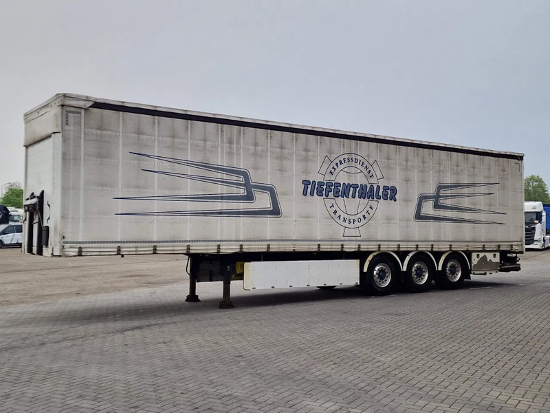 Schwarzmüller Tautliner 3 axle - Loadlift - Lift axle - BPW Axle - Lift axle - Alloy wheels - Polprikolica s ponjavo: slika 3 Schwarzmüller Tautliner 3 axle - Loadlift - Lift axle - BPW Axle - Lift axle - Alloy wheels - Polprikolica s ponjavo: slika 3