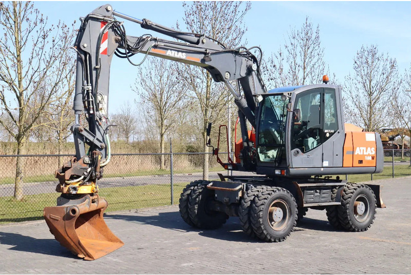 Atlas 160W | ENGCON | BUCKET | DOZERBLADE | 2-PIECE BOOM - Bager na kolesih: slika 2 Atlas 160W | ENGCON | BUCKET | DOZERBLADE | 2-PIECE BOOM - Bager na kolesih: slika 2