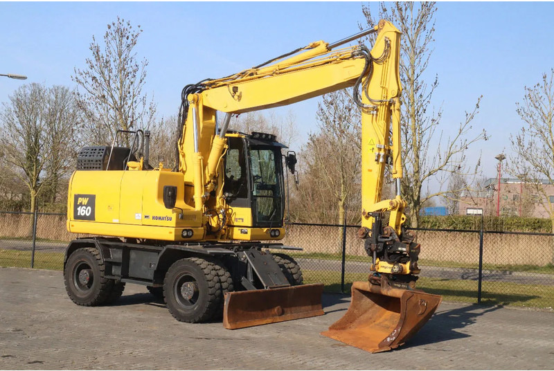 Komatsu PW160-11 | ENGCON TILTROTATOR | BUCKET | TRAILER HYDR. - Bager na kolesih: slika 5 Komatsu PW160-11 | ENGCON TILTROTATOR | BUCKET | TRAILER HYDR. - Bager na kolesih: slika 5