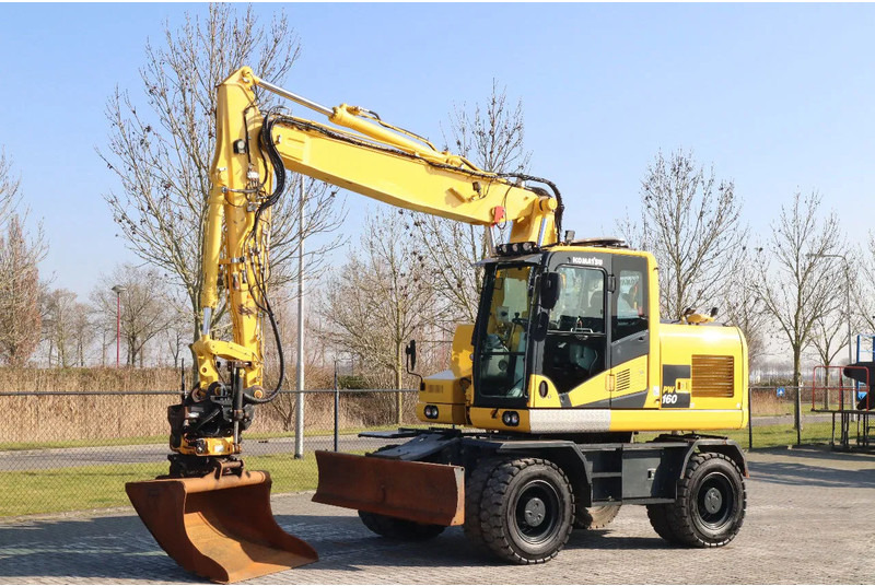 Komatsu PW160-11 | ENGCON TILTROTATOR | BUCKET | TRAILER HYDR. - Bager na kolesih: slika 2 Komatsu PW160-11 | ENGCON TILTROTATOR | BUCKET | TRAILER HYDR. - Bager na kolesih: slika 2