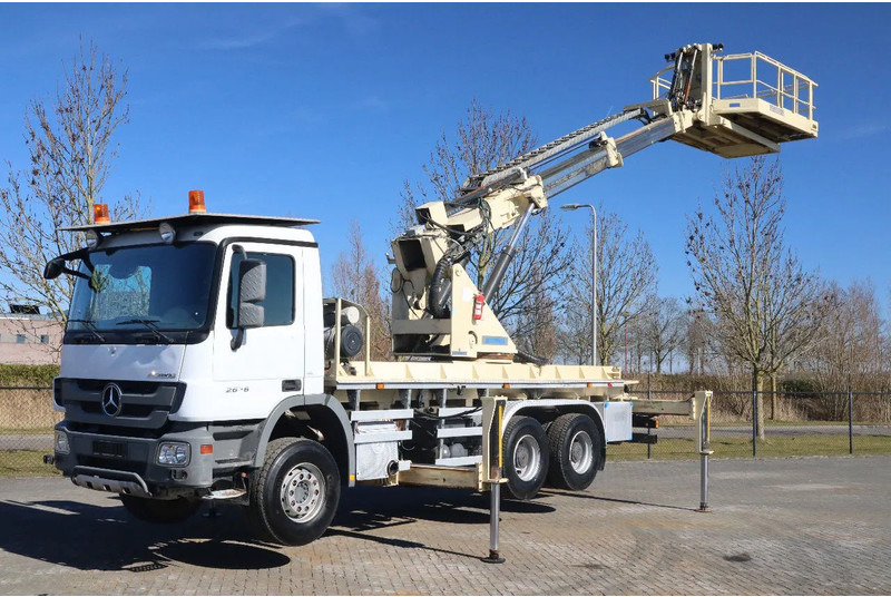 Mercedes-Benz Actros 2636 6X4 | TUNNEL PLATFORM | REMOTE DRIVING - Tovornjak z dvigalom: slika 1 Mercedes-Benz Actros 2636 6X4 | TUNNEL PLATFORM | REMOTE DRIVING - Tovornjak z dvigalom: slika 1
