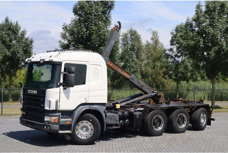 Scania P124-420 | 8X4 | HOOKLIFT | MANUAL | BIG AXLES | EURO 3 - Kotalni prekucni tovornjak: slika 1 Scania P124-420 | 8X4 | HOOKLIFT | MANUAL | BIG AXLES | EURO 3 - Kotalni prekucni tovornjak: slika 1