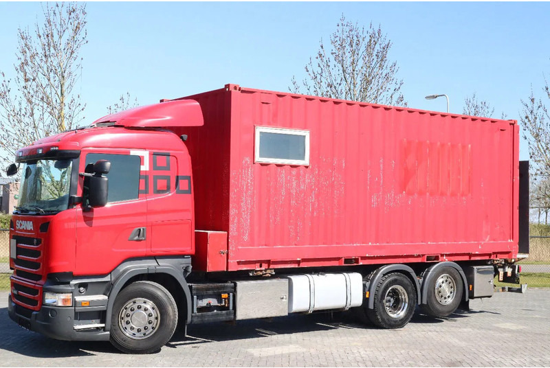 Scania R490 | 6X2 | RETARDER | BDF | MOBILE WORKSHOP | WERKSTATT - Kontejnerski tovornjak/ Tovornjak z zamenljivim tovoriščem: slika 1 Scania R490 | 6X2 | RETARDER | BDF | MOBILE WORKSHOP | WERKSTATT - Kontejnerski tovornjak/ Tovornjak z zamenljivim tovoriščem: slika 1