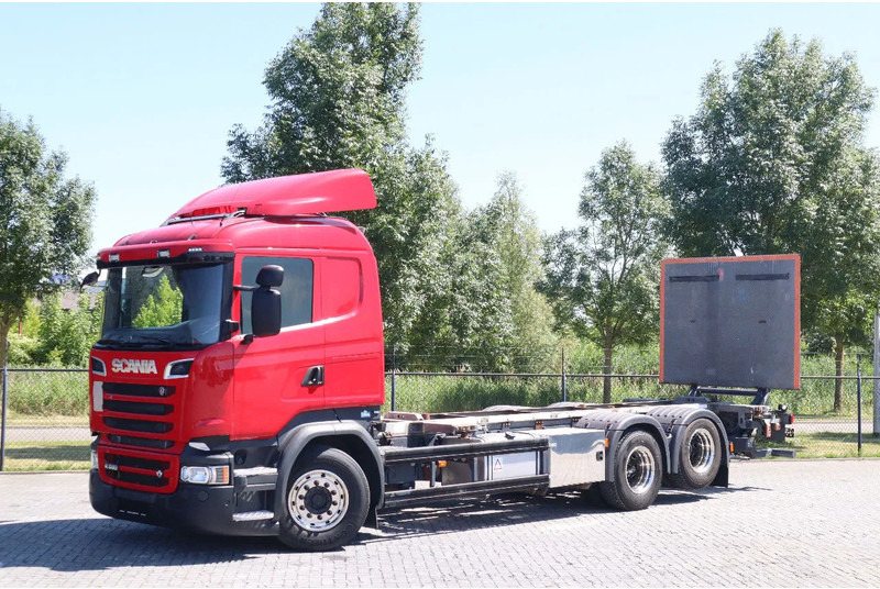 Scania R580 V8 | 6X2 | BDF | RETARDER | TAILLIFT | EURO 6 - Kontejnerski tovornjak/ Tovornjak z zamenljivim tovoriščem: slika 1 Scania R580 V8 | 6X2 | BDF | RETARDER | TAILLIFT | EURO 6 - Kontejnerski tovornjak/ Tovornjak z zamenljivim tovoriščem: slika 1