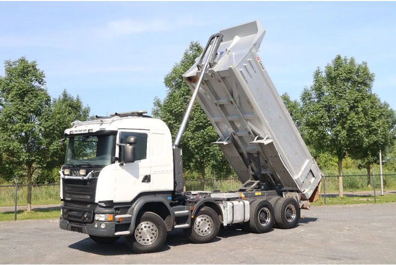 Scania R580 V8 | 8X4 | FULL STEEL | BIG AXLES | RETARDER | EURO 6 - Tovornjak prekucnik: slika 1 Scania R580 V8 | 8X4 | FULL STEEL | BIG AXLES | RETARDER | EURO 6 - Tovornjak prekucnik: slika 1