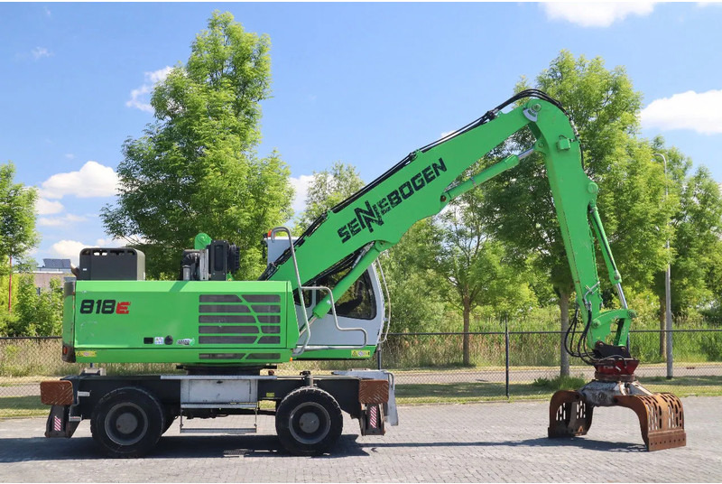 Sennebogen 818 M K9 ULM | SORTING GRAB | GOOD CONDITION - Bager na kolesih: slika 4 Sennebogen 818 M K9 ULM | SORTING GRAB | GOOD CONDITION - Bager na kolesih: slika 4