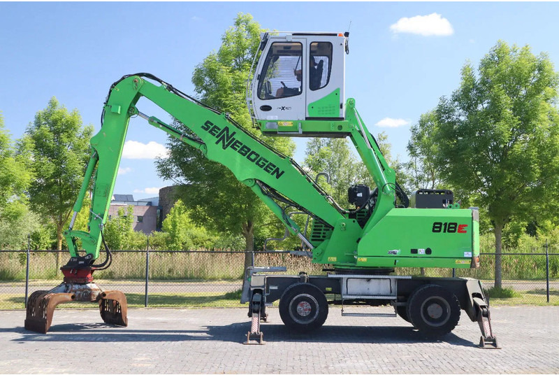Sennebogen 818 M K9 ULM | SORTING GRAB | GOOD CONDITION - Bager na kolesih: slika 1 Sennebogen 818 M K9 ULM | SORTING GRAB | GOOD CONDITION - Bager na kolesih: slika 1