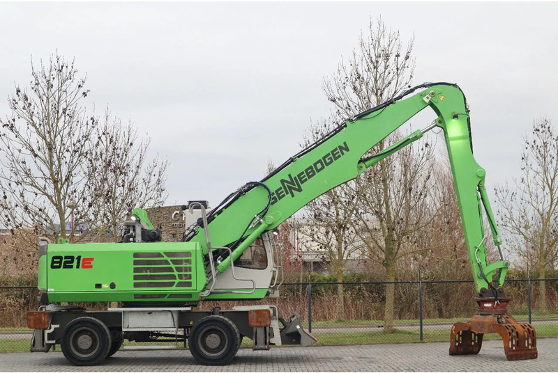 Sennebogen 821E | 821 E | SORTING GRAB | DOZERBLADE | GREAT CONDITION - Bager na kolesih: slika 4 Sennebogen 821E | 821 E | SORTING GRAB | DOZERBLADE | GREAT CONDITION - Bager na kolesih: slika 4