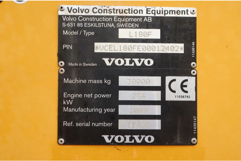 Kolesni nakladalec Volvo L180 F HL | HIGH-LIFT | LOG STACKER | HOLZ GRAPPLE: slika 20