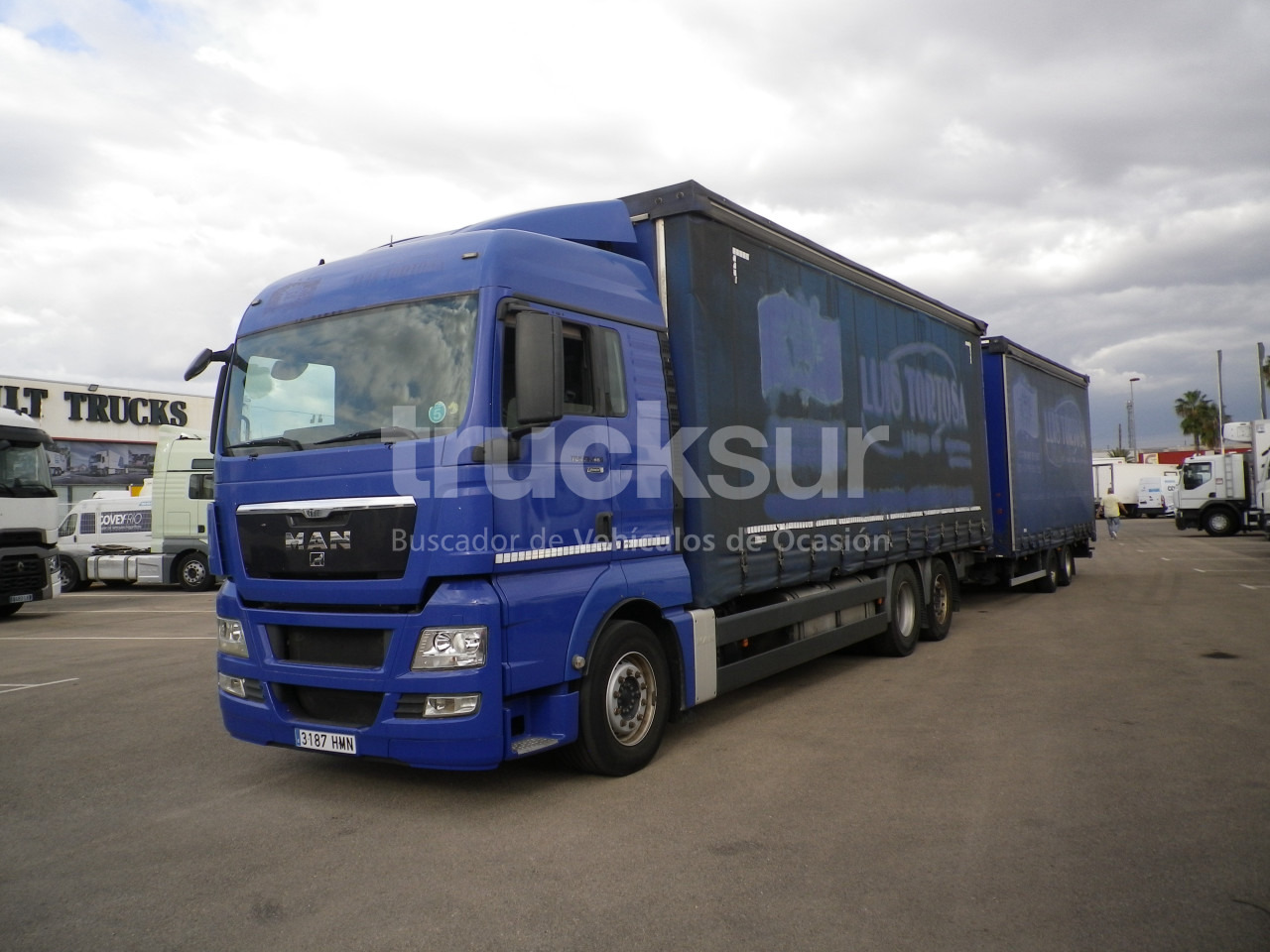 MAN MAN TGX 480.26 REMOLCADOR - Tovornjak s ponjavo: slika 1 MAN MAN TGX 480.26 REMOLCADOR - Tovornjak s ponjavo: slika 1