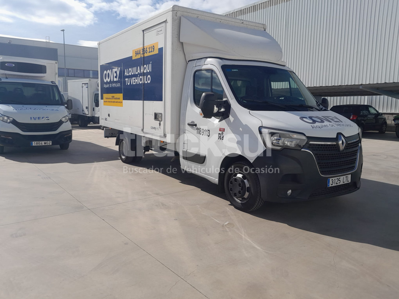 RENAULT 165.35 GV - Dostavno vozilo z zabojnikom: slika 1 RENAULT 165.35 GV - Dostavno vozilo z zabojnikom: slika 1