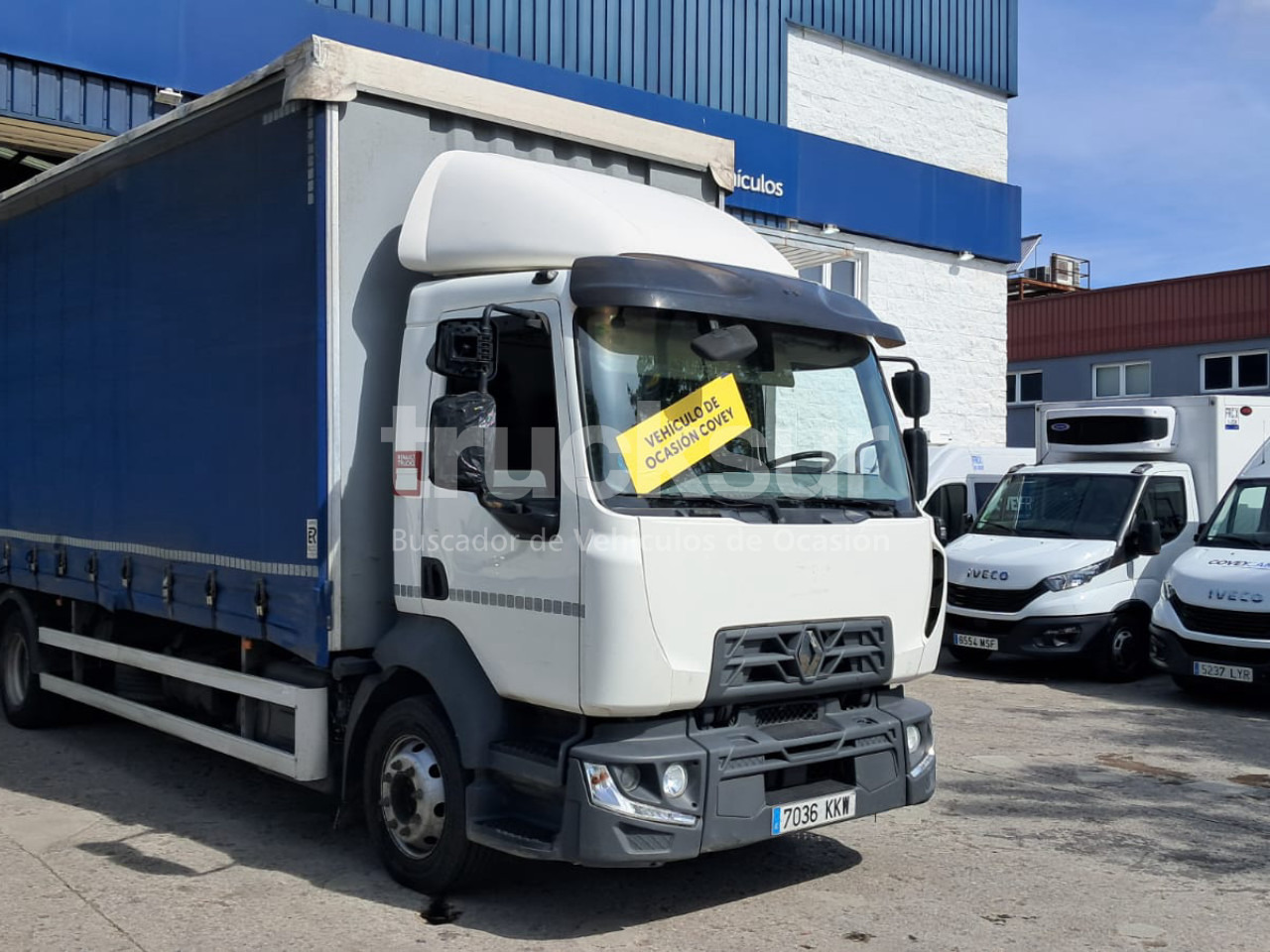 RENAULT D 12.210 SEMITAULINER - Tovornjak s ponjavo: slika 4 RENAULT D 12.210 SEMITAULINER - Tovornjak s ponjavo: slika 4