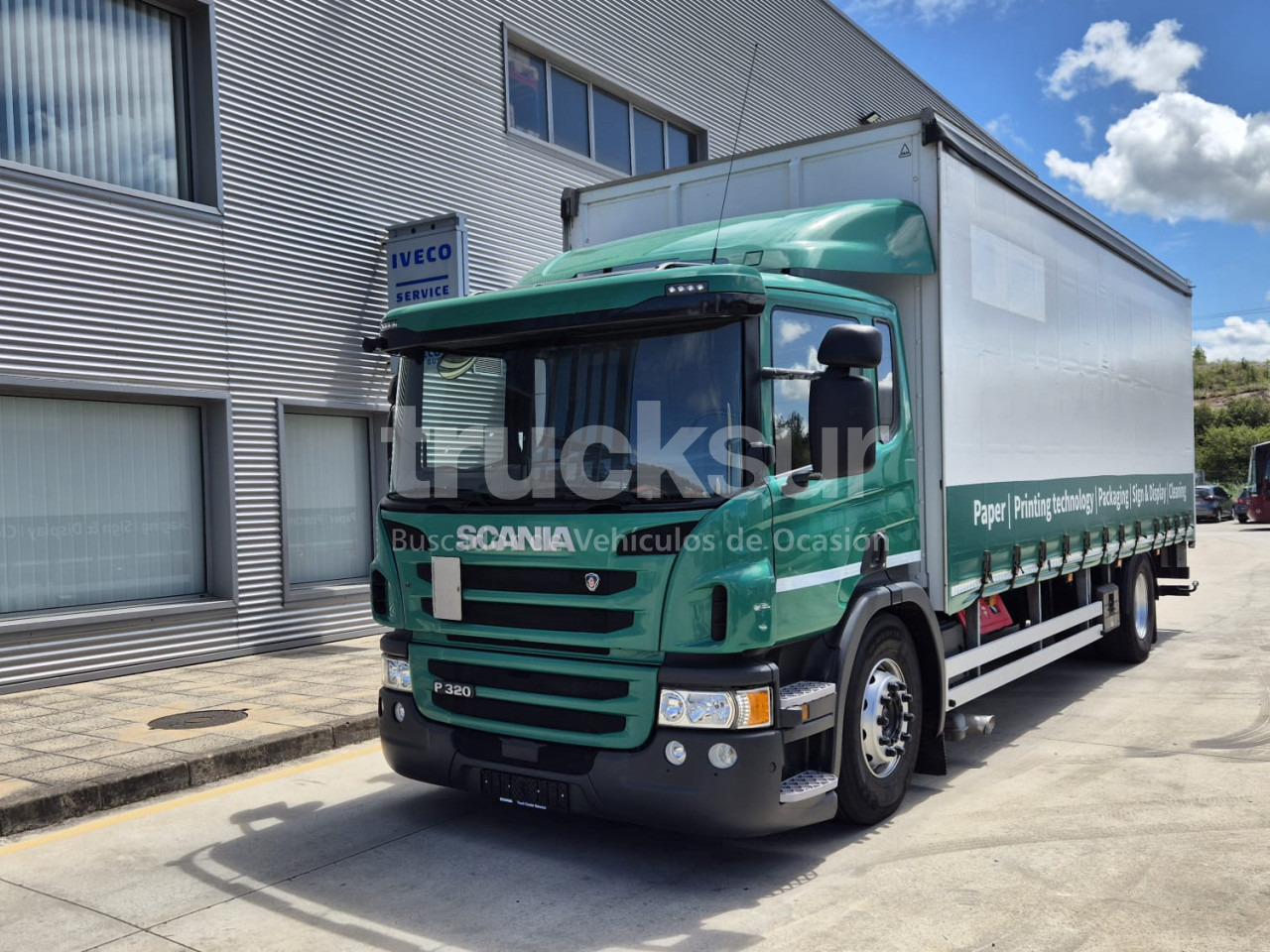 SCANIA P320 - Tovornjak s ponjavo: slika 1 SCANIA P320 - Tovornjak s ponjavo: slika 1