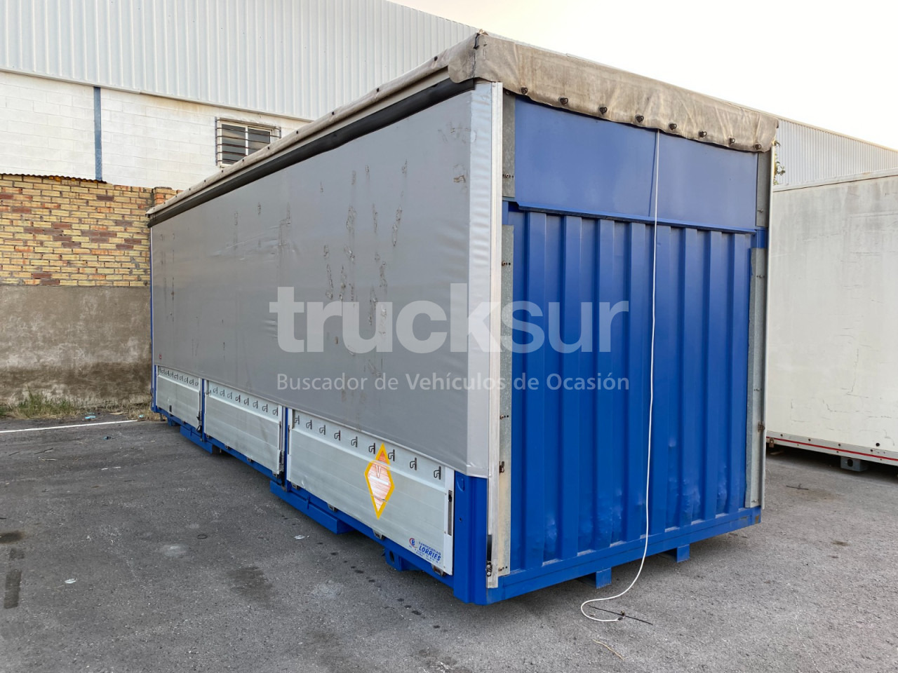 SCANIA SEMITAULINER AUTOPORTANTE - Zamenljivo tovorišče s ponjavo: slika 1 SCANIA SEMITAULINER AUTOPORTANTE - Zamenljivo tovorišče s ponjavo: slika 1