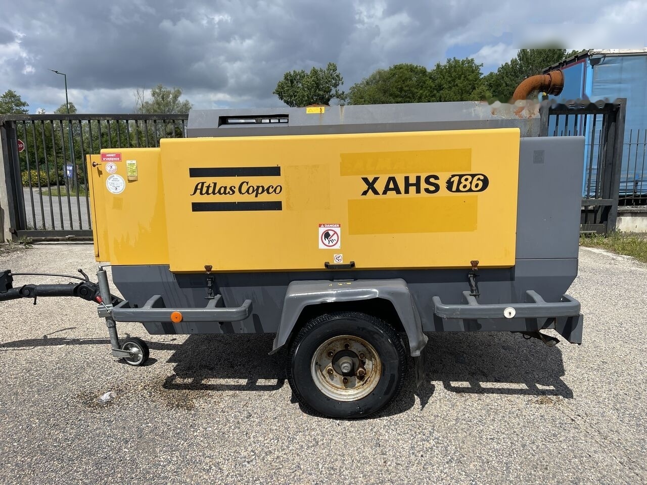Atlas Copco XAHS 186 - Zračni kompresor: slika 1 Atlas Copco XAHS 186 - Zračni kompresor: slika 1