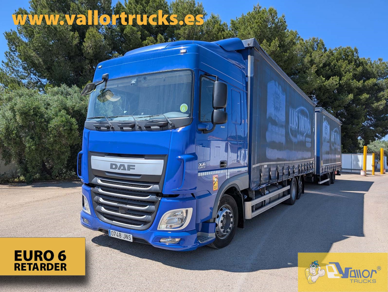 DAF XF 460 - ROAD TRAIN - Tovornjak s ponjavo: slika 1 DAF XF 460 - ROAD TRAIN - Tovornjak s ponjavo: slika 1