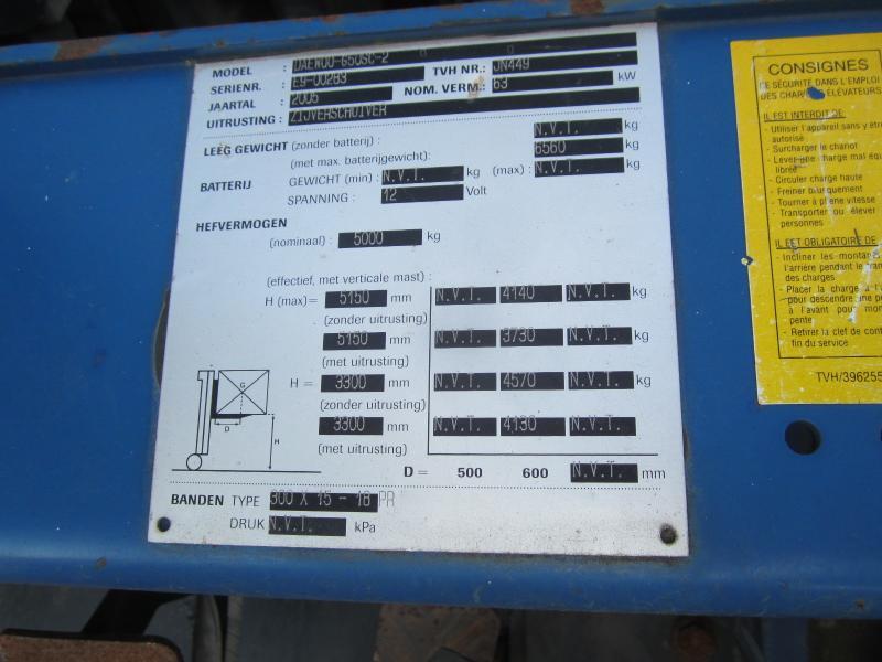 Daewoo G50SC-5 - Plinski viličar: slika 4 Daewoo G50SC-5 - Plinski viličar: slika 4