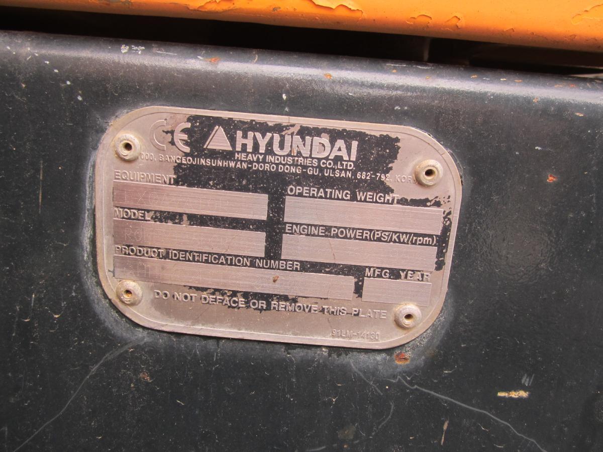 HYUNDAI 145 LCR 9A - Bager goseničar: slika 5 HYUNDAI 145 LCR 9A - Bager goseničar: slika 5