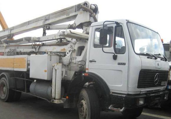 Mercedes SK 1922 - Črpalka za beton: slika 1 Mercedes SK 1922 - Črpalka za beton: slika 1