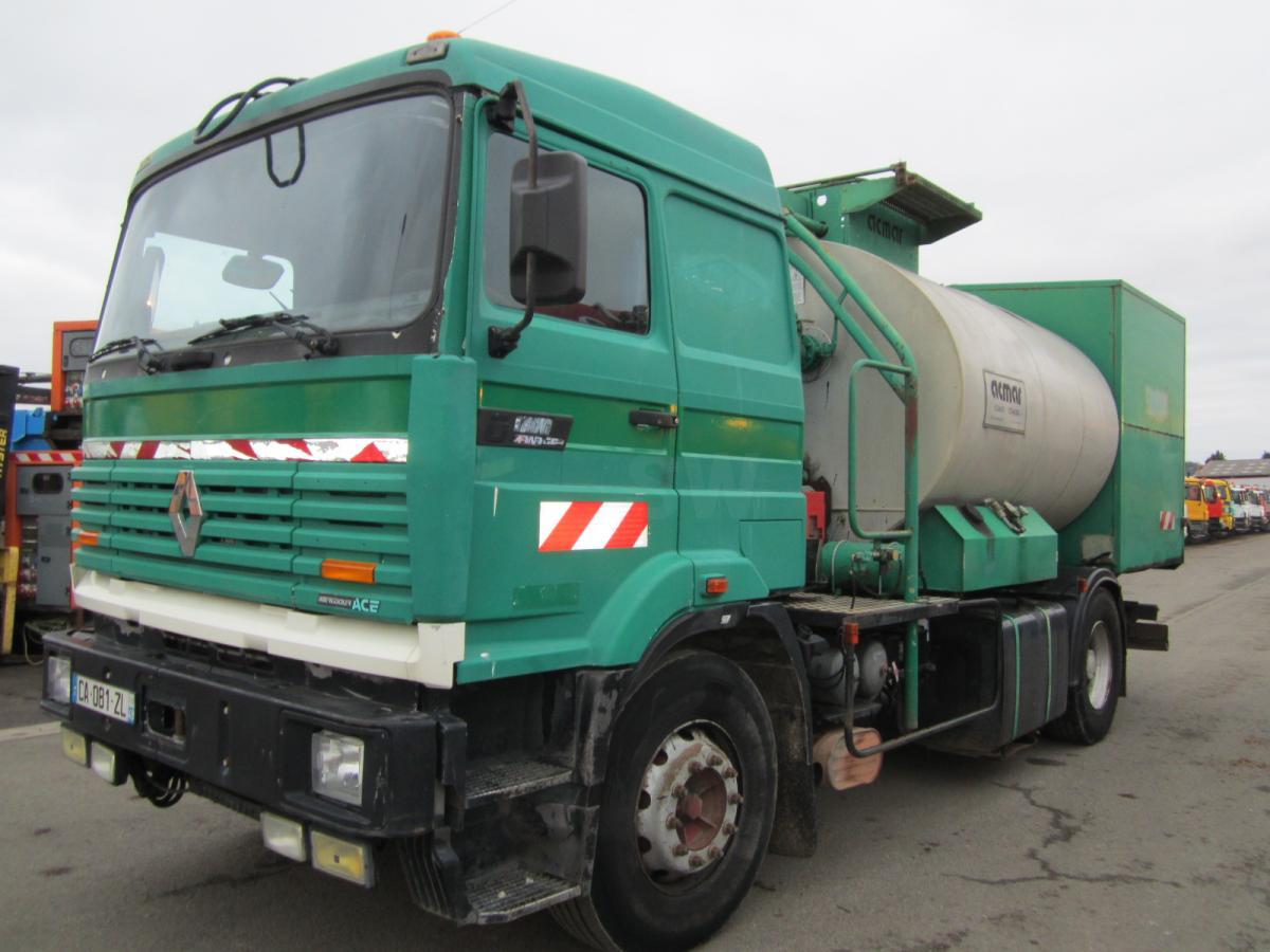 Renault G 340 TI MANAGER - Tovornjak cisterna, Stroj za asfalterska dela: slika 1 Renault G 340 TI MANAGER - Tovornjak cisterna, Stroj za asfalterska dela: slika 1