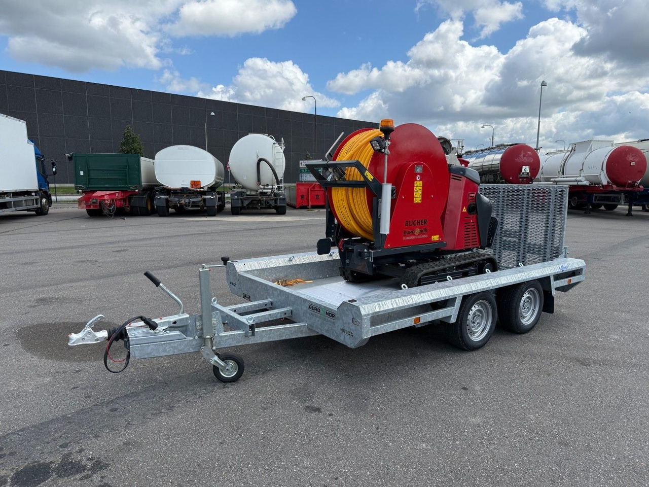 Vakuumski tovornjak Bucher Remote Reel / Mobile Raupenhaspel: slika 17