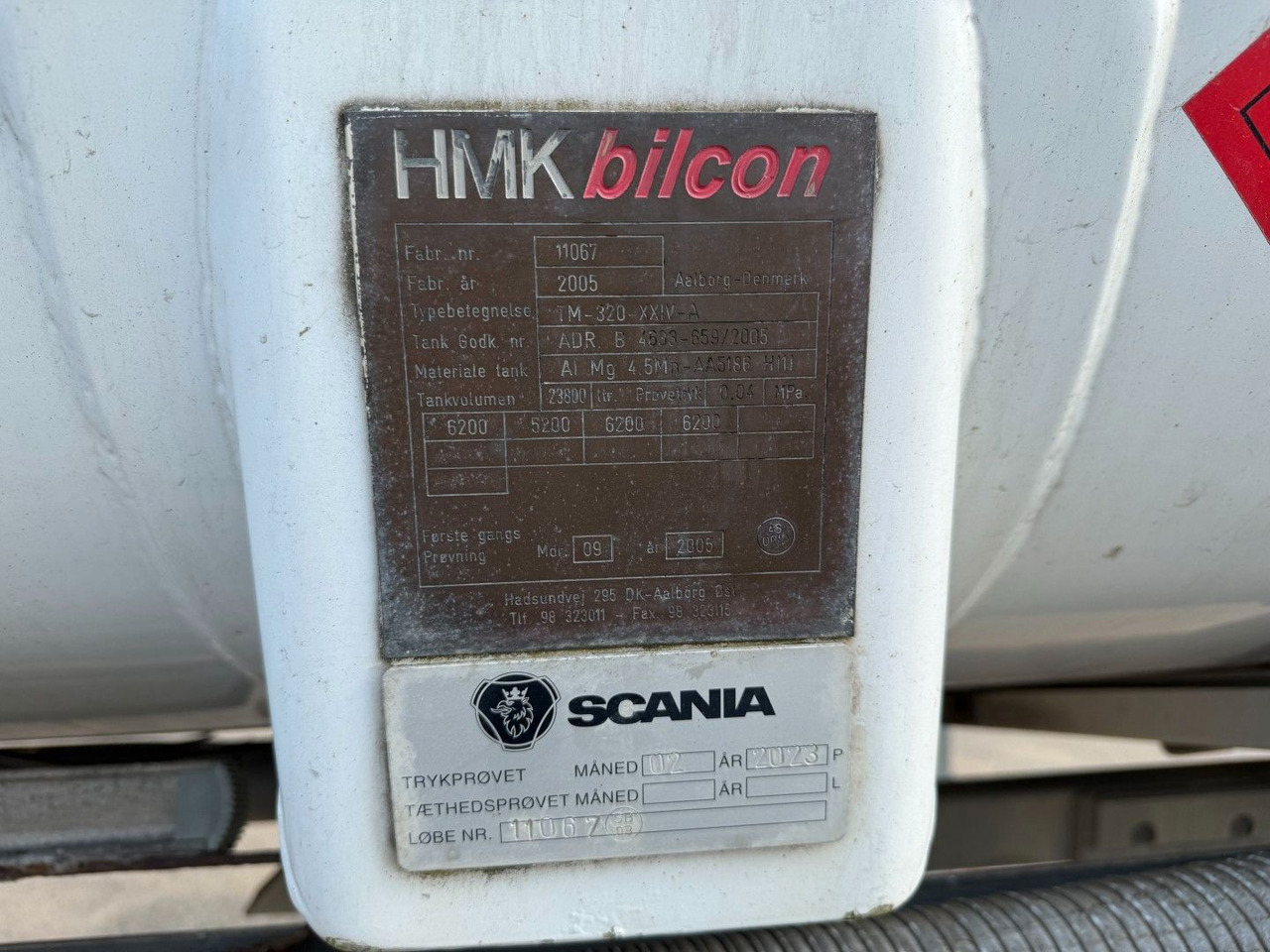 HMK Bilcon 23.800 L ADR Tank - Tovornjak cisterna: slika 5 HMK Bilcon 23.800 L ADR Tank - Tovornjak cisterna: slika 5