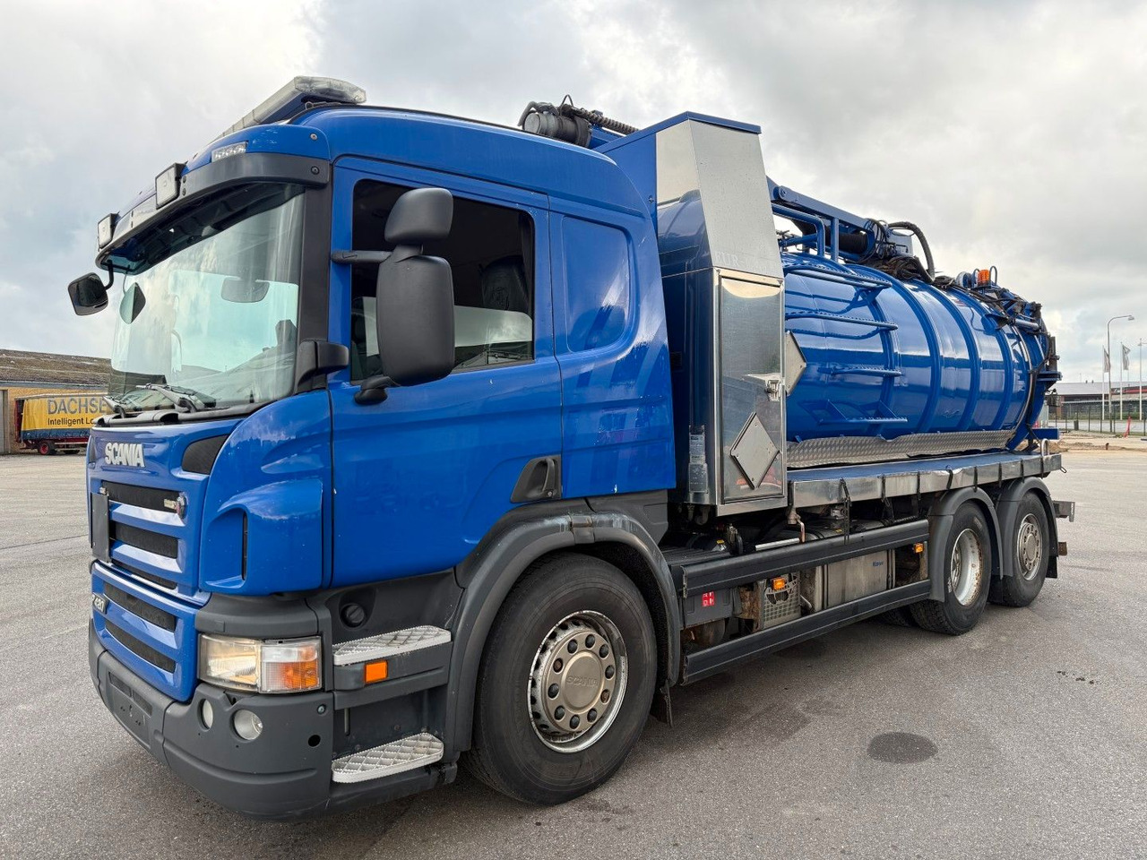 Scania 6x2*4 Eur-Mark PKI 12.1A Stainless Euro 5 - Vakuumski tovornjak: slika 1 Scania 6x2*4 Eur-Mark PKI 12.1A Stainless Euro 5 - Vakuumski tovornjak: slika 1