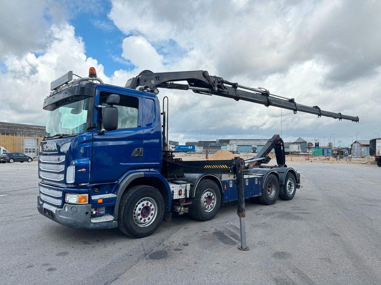 Scania G480 8x2*6 Hakenlift / Hiab 244 EP-5 Hipro - Tovornjak z dvigalom: slika 1 Scania G480 8x2*6 Hakenlift / Hiab 244 EP-5 Hipro - Tovornjak z dvigalom: slika 1