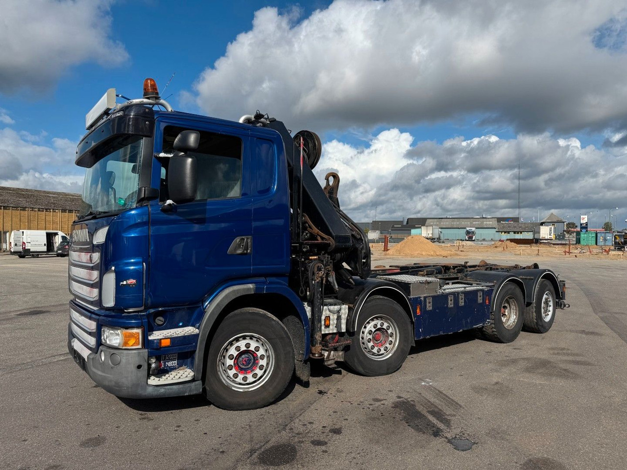 Tovornjak z dvigalom Scania G480 8x2*6 Hakenlift / Hiab 244 EP-5 Hipro: slika 22